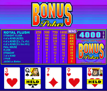 Bonus Poker